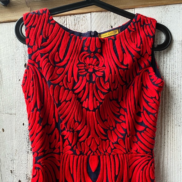 Pankaj & Nidhi Spice Tree Red Dress Size 2 NEW - Picture 5 of 10